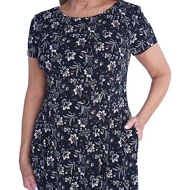 Women's Connected Apparel Fit & Flare Pocket Dress