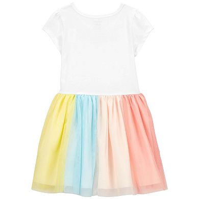 Toddler Girl Carter's Rainbow Tutu Dress