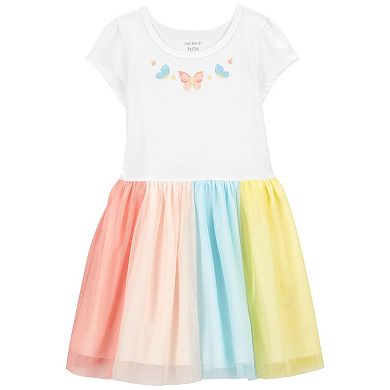 Toddler Girl Carter's Rainbow Tutu Dress