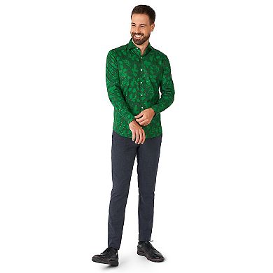 Men's OppoSuits Festivity Christmas Button-Down Shirt