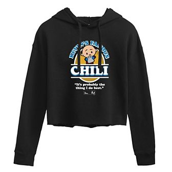 Juniors' The Office Kevins Chili Cropped Hoodie