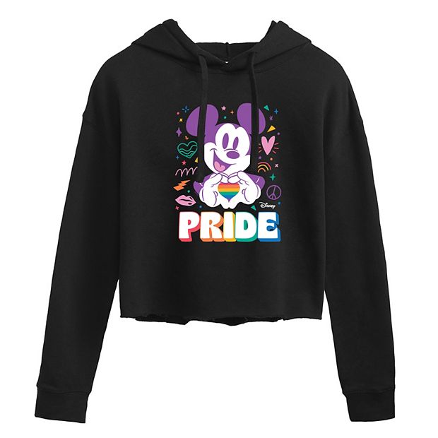 Disney best sale cropped hoodie