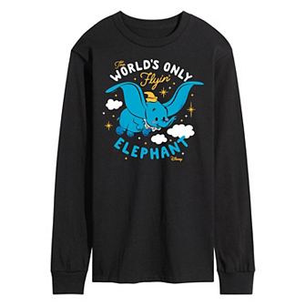 Disney's Dumbo Men's Flying Elephant Graphic Tee