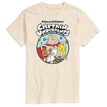 Men's Captain Underpants George Harold Graphic Tee