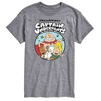 Men's Captain Underpants George Harold Graphic Tee