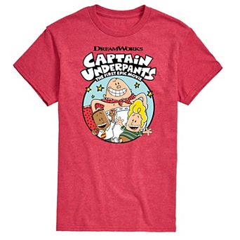 Men's Captain Underpants George Harold Graphic Tee