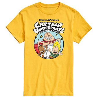 Men's Captain Underpants George Harold Graphic Tee