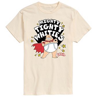 Men's Captain Underpants Mighty Tighty Whities Graphic Tee