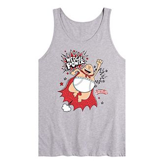 Men's Captain Underpants Wedgie Power Tank Top