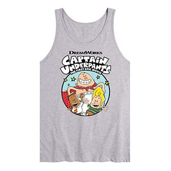 Men's Captain Underpants George Harold Tank Top