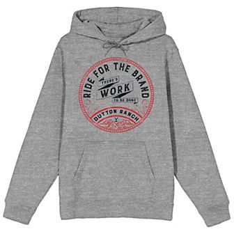 Men's Yellowstone Dutton Ranch Graphic Hoodie