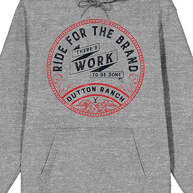 Men's Yellowstone Dutton Ranch Graphic Hoodie