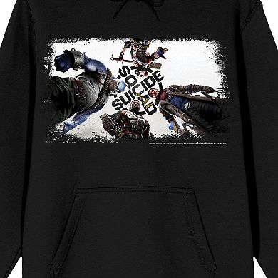 Men's DC Comics Suicide Squad Game Art Graphic Hoodie