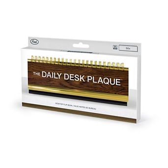 Fred Daily Desk Plaque