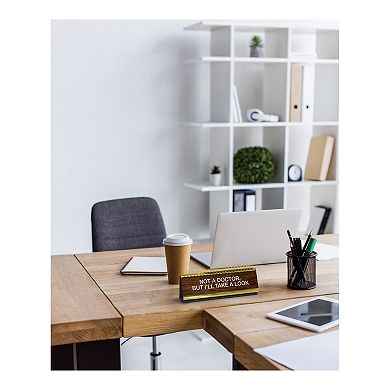 Fred Daily Desk Plaque