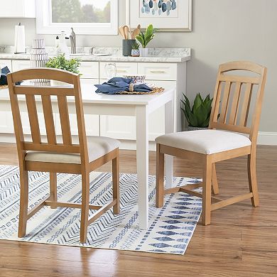 Linon Wilmer Side Chair 2-piece Set