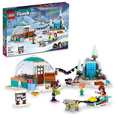 LEGO Friends Igloo Holiday Adventure Building Toy Set 41760 491 Pieces