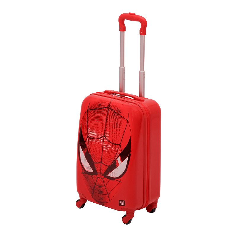 ful Marvel Spiderman 21-in. Carry-On Hardside Spinner Luggage, Red, 21 Carr