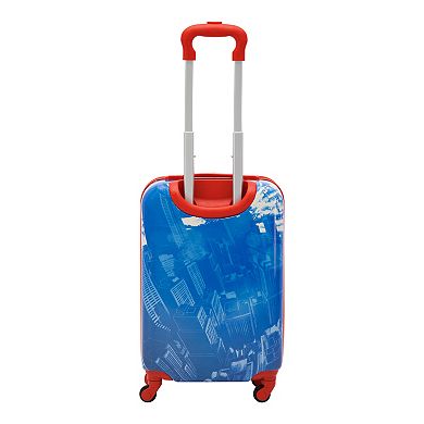 ful Marvel Spiderman Kids' 21-Inch Hardside Carry-On Spinner Luggage