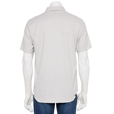 Men's Vans® Script Short Sleeve Woven Shirt