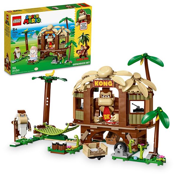 LEGO Super Mario Donkey Kong's Tree House Expansion Set 71424 6425898 -  Best Buy