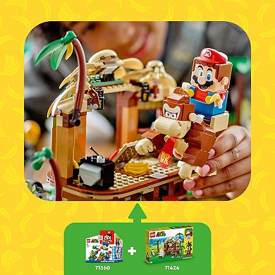 LEGO Nintendo Super Mario Donkey Kong's Tree House Expansion Set Buildable Game 71424