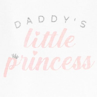 Baby Girl Carter's 2-Piece Daddy's Princess Bodysuit & Tutu Pant Set