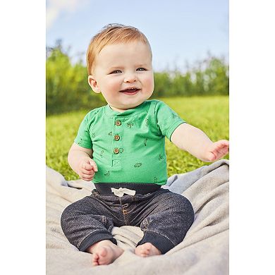 Baby Boy Carter's 2-Piece Tropical Bodysuit and Pant Set