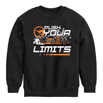 Boys 8-20 Hot Wheels Push Your Limits Fleece Sweatshirt