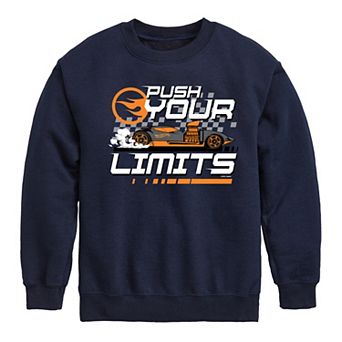 Boys 8-20 Hot Wheels Push Your Limits Fleece Sweatshirt