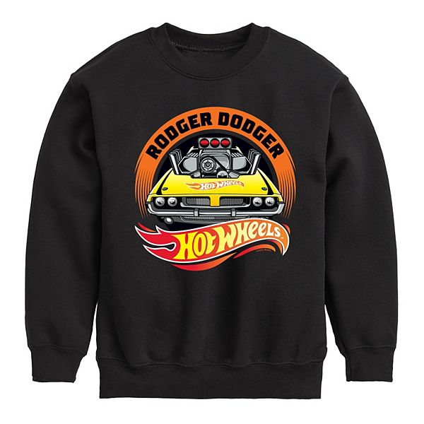 Boys 8-20 Hot Wheels Rodger Dodger Crew Fleece