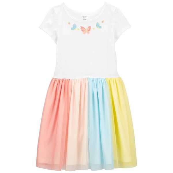 Kohls girls white clearance dresses