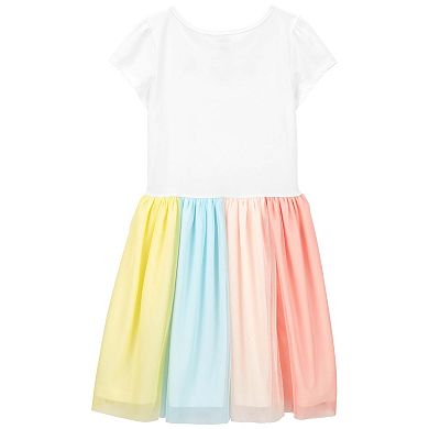 Girls 4-12 Carter's Rainbow Tutu Dress