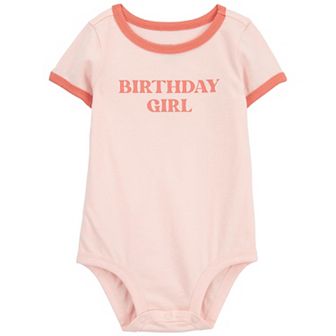 Baby Girl Carter's Birthday Girl Cotton Bodysuit
