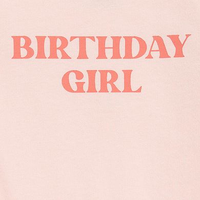 Baby Girl Carter's Birthday Girl Cotton Bodysuit