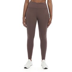 NWT GOOD AMERICAN Brown Bronze High-rise Essential Leggings GP0791- Size 1  Small