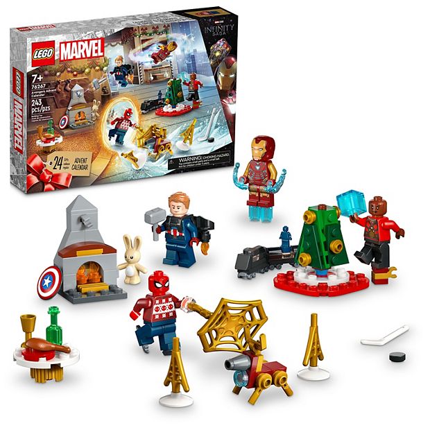 LEGO Marvel Avengers Advent Calendar Building Toy Sets 76267 (243