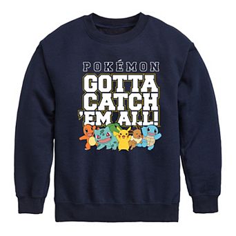 Boys 8-20 Pokemon GCEA Group Crew Fleece