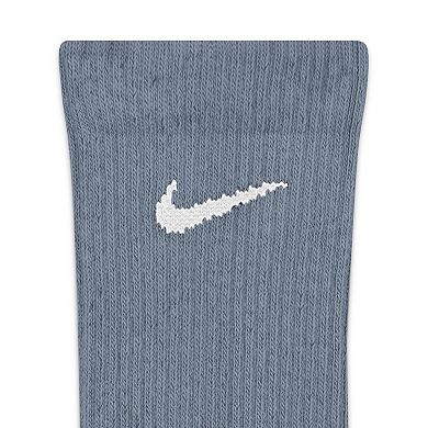 Women's Nike 3-Pack Everyday Plus Cushioned Training Crew Socks 