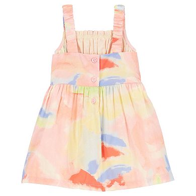 Baby Girl Carter's Smocked Dress & Cardigan Set