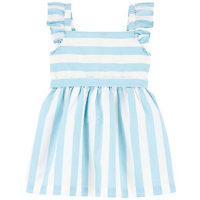 Baby Girl Carter's Striped Flutter Dress