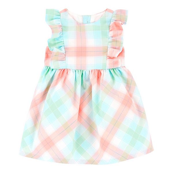 Baby Girl Carter's Plaid Flutter Dress