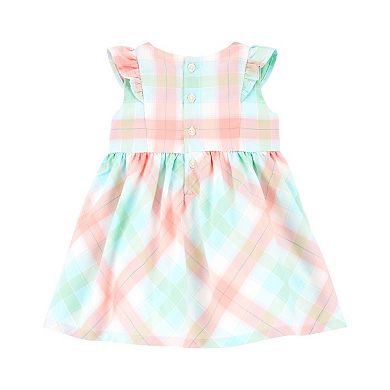 Baby Girl Carter's Plaid Flutter Dress