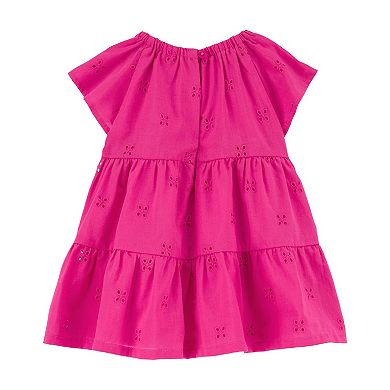 Baby Girl Carter's Eyelet Tiered Dress