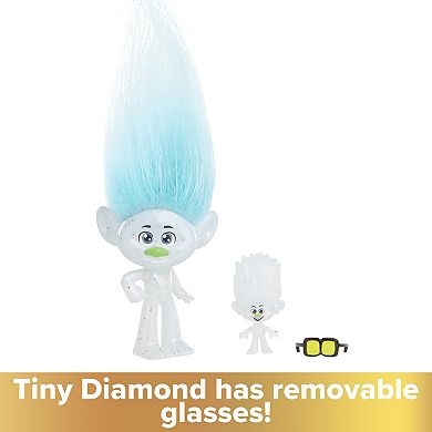 DreamWorks Trolls Band Together Guy Diamond Doll with Tiny Diamond Figure