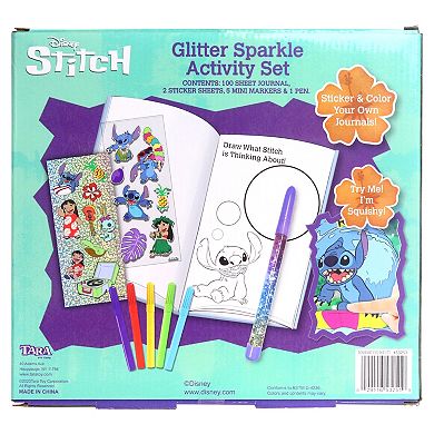Disney's Lilo & Stitch Glitter Sparkle Activity Journal Set