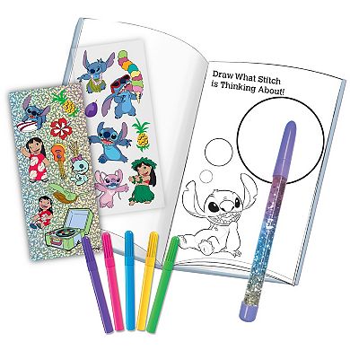 Disney's Lilo & Stitch Glitter Sparkle Activity Journal Set