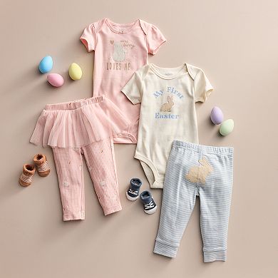 Baby Carter's 2-Piece My First Easter Romper & Pants Set