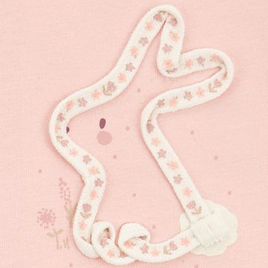 Baby Girl Carter's Flutter Bunny Graphic Top & Skort Set