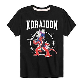 Boys 8-20 Pokemon Koraidon Collegiate Tee